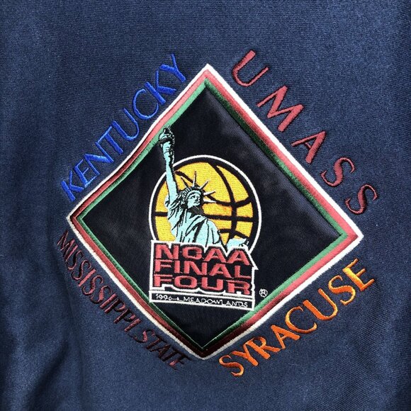 Vintage NCAA Final Four 1996 Crewneck Sweater Mens Size XL Basketball LEGENDS - Picture 5 of 10